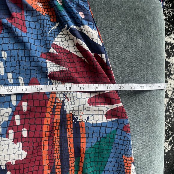 Hutch x Anthropologie Floral Long Sleeve Mini Dress, Warm Floral, Size S - Picture 7 of 9